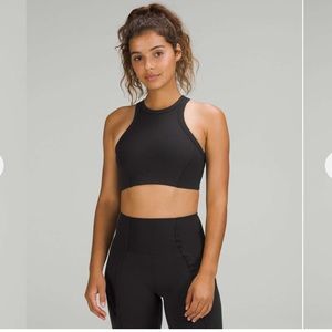 Lululemon ribbed high neck nulu yoga bra